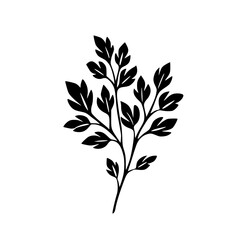  leaf vector, herb silhouette, silhouette plant, silhouette flower, silhouette floral, plantpot, leaf, tree, plant, nature, vector, bamboo, pattern, branch, silhouette, floral, flower, design, illustr