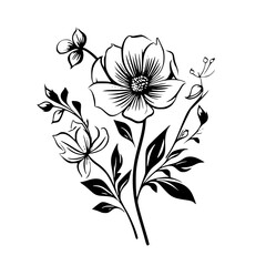  leaf vector, herb silhouette, silhouette plant, silhouette flower, silhouette floral, plantpot, leaf, tree, plant, nature, vector, bamboo, pattern, branch, silhouette, floral, flower, design,