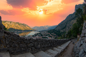 Kotor, Montenegro. Bay of Kotor bay is one of the most beautiful places on Adriatic Sea, it boasts...