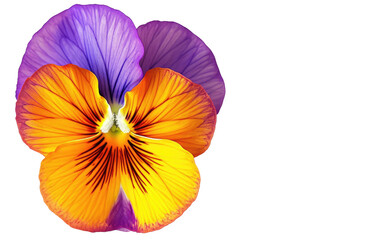 Vibrant Blossom on Transparent Background, PNG,