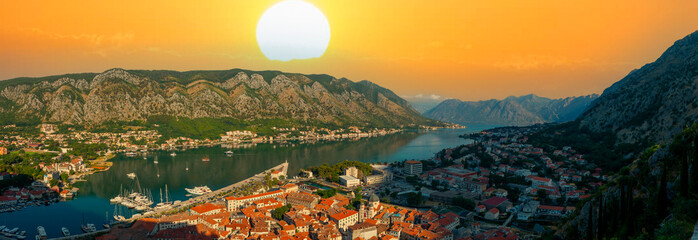 Kotor, Montenegro. Bay of Kotor bay is one of the most beautiful places on Adriatic Sea, it boasts...