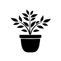  leaf vector, herb silhouette, silhouette plant, silhouette flower, silhouette floral, plantpot, leaf, tree, plant, nature, vector, bamboo, pattern, branch, silhouette, floral, flower, design,