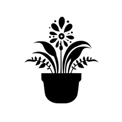  leaf vector, herb silhouette, silhouette plant, silhouette flower, silhouette floral, plantpot, leaf, tree, plant, nature, vector, bamboo, pattern, branch, silhouette, floral, flower, design,