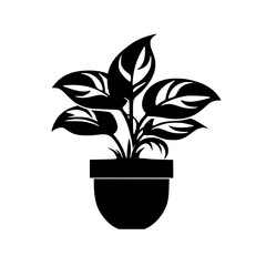  leaf vector, herb silhouette, silhouette plant, silhouette flower, silhouette floral, plantpot, leaf, tree, plant, nature, vector, bamboo, pattern, branch, silhouette, floral, flower, design,