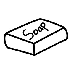 soap line icon