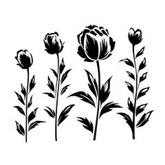  leaf vector, herb silhouette, silhouette plant, silhouette flower, silhouette floral, plantpot, leaf, tree, plant, nature, vector, bamboo, pattern, branch, silhouette, floral, flower, design, illustr