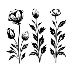  leaf vector, herb silhouette, silhouette plant, silhouette flower, silhouette floral, plantpot, leaf, tree, plant, nature, vector, bamboo, pattern, branch, silhouette, floral, flower, design, illustr