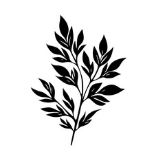  leaf vector, herb silhouette, silhouette plant, silhouette flower, silhouette floral, plantpot, leaf, tree, plant, nature, vector, bamboo, pattern, branch, silhouette, floral, flower, design, illustr