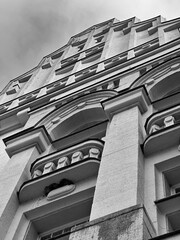 Historical house in old town Schwerin, Germany