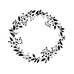 frame, flower, floral, design, vector, pattern, illustration, decoration, art, ornament, border, leaf, vintage, nature, plant, element, decor, black, ornate, swirl, branch, silhouette, decorative, sty