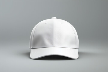 white baseball cap isolated