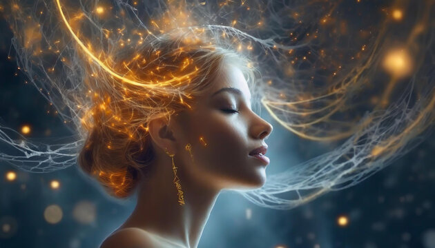 Telepathic communication, communications through the mind. mind power control by thought.