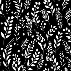 floral seamless pattern, pattern, flower pattern, geometric pattern, diagonal pattern, floral, flower, seamless, design, ornament, vector, decoration, art, wallpaper, leaf, illustration, black, style,