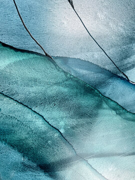 abstract, fluid art, alcohol ink, green, turquoise, teal, emerald, jade, organic shapes, flowing forms, marbling effect, swirls, texture, pattern, liquid art, hand-made, art, artwork, visual texture, 
