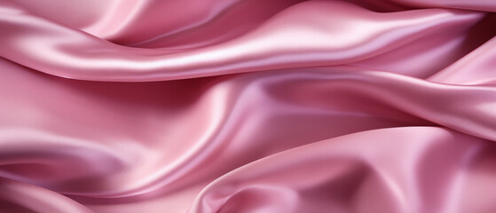 Obraz premium Luxurious Pink Silk Texture