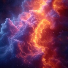 nebula gas in space