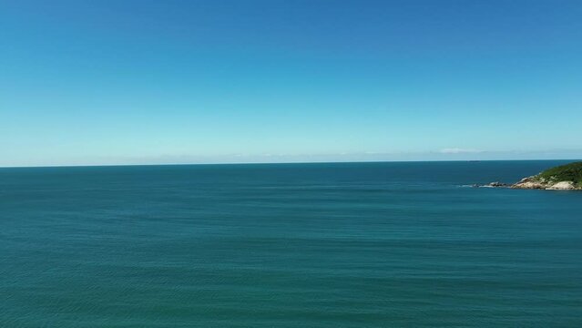 Beautiful view of azure ocean water during daytime