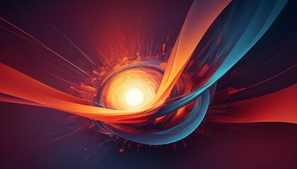 Abstract passion composition of energy and emption. Background illustration.