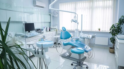 A snapshot of the inside of a dental clinic, captured in top-notch quality.