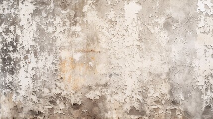 Fototapeta na wymiar Aged cement wall texture. Structure design smooth refined. Modern retro damaged mist rock coarse Ivory organic decayed loft structure classic Composition art sheet ground.