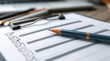 Digital survey form with tick boxes on web document for responding to exam inquiries.