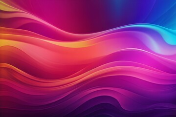 liquid waves background colourful, created by ai generated