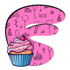 cupcake with cherry