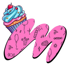 pink heart shaped cake