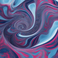 abstract background with waves  A blue marble spiral abstract background with a colorful and dynamic composition.  
