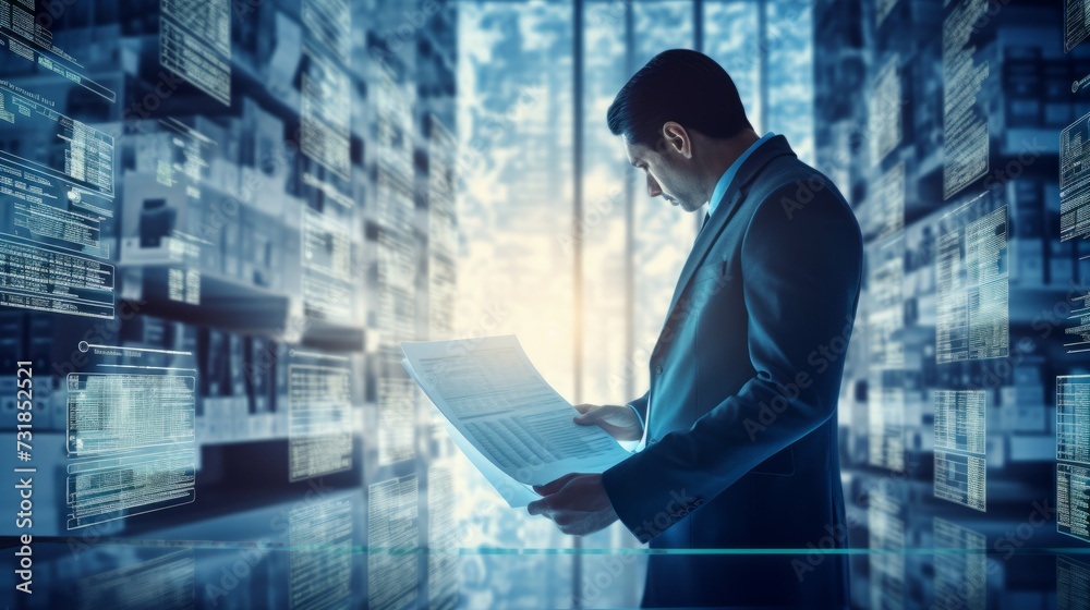Poster efficient corporate file handling: robust document database & automation system for seamless informa