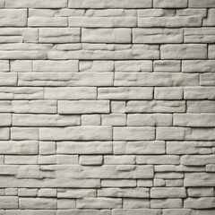 Obraz premium stone wall background wall made of white bricks stone tile