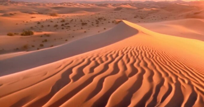 sand dunes in the desert, desert sand, desert scene with sand, wind in the desert
