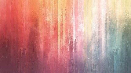 colorful background with soft faded rainbow-colored vertical stripe