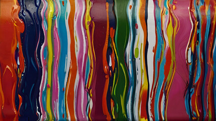 abstract colorful paint line
