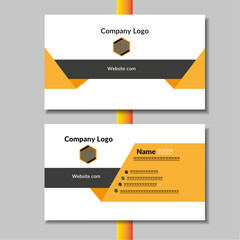 Business card, modern design, card,