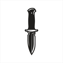 Cutter knife icon. Vector and glyph