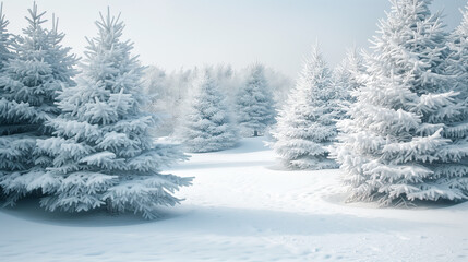 snowy forest