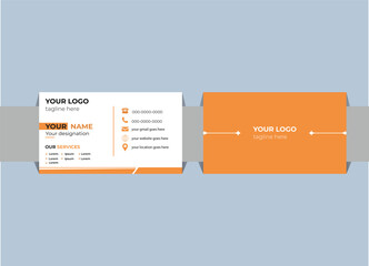 professional business card template Modern Business Card Luxury business card design template