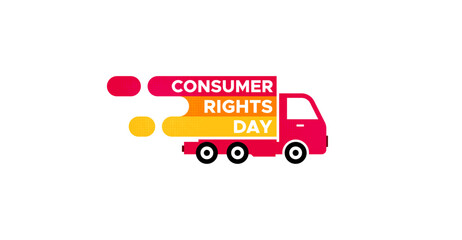 world consumer rights day. Vector design with the concept of celebrating world consumer rights day. March 15.