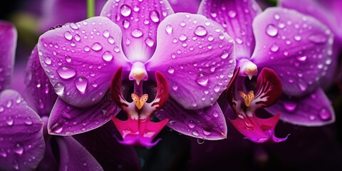 Orchid, enchanting in nature-closeups