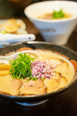 Enjoy authentic Japanese ramen cuisine