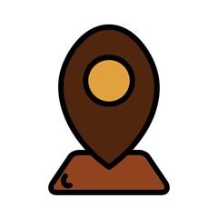 Place Store Onlinestore Filled Outline Icon