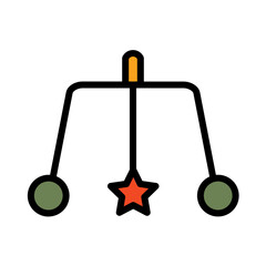 Baby Care Maternity Filled Outline Icon