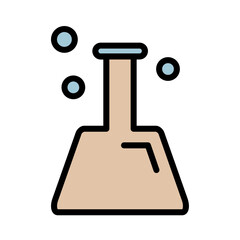 Chemica Research Study Filled Outline Icon