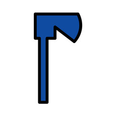 Axe Tool Weapon Filled Outline Icon