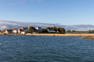 Fototapeta premium view of the bay of the island