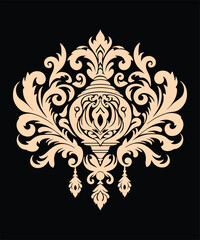 floral ornament vector