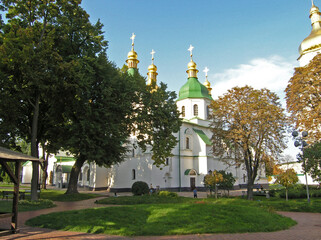 Saint Sophia Cathedral, located on Sophia's Square in Kyiv.