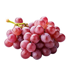 Fototapeta premium Grapes isolated on a transparent background.
