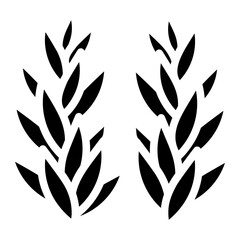 rosemary glyph icon